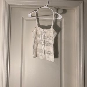 American Eagle Outfitters lace crop top